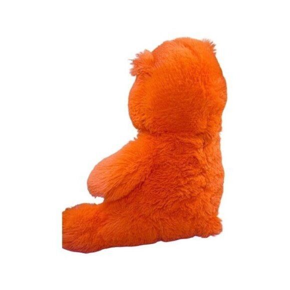 Fiesta Great Wolf Lodge Plush Neon Orange Teddy Bear Stuffed Animal Toy 15” - Picture 4 of 5
